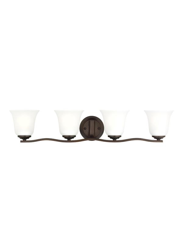 Generation Lighting Emmons 4 light bronze bath vanity wall light