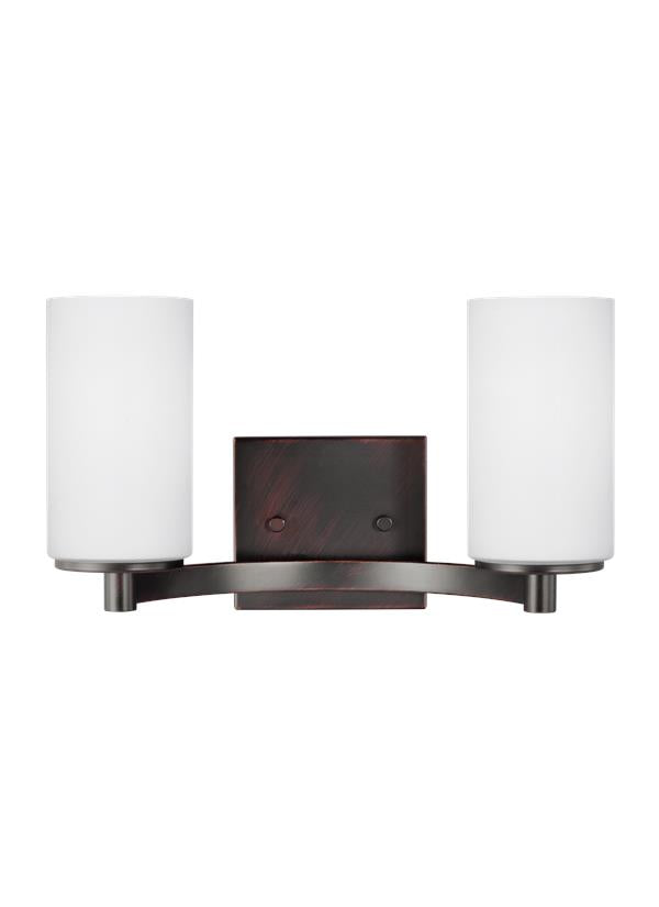 Generation Lighting 4439102EN3-710 Hettinger 2 light bronze bath vanity wall light