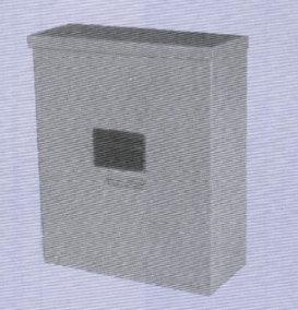 Wire Guard Systems 24246RTE NEMA Type 3R Raintight Screw Cover 24x24x6