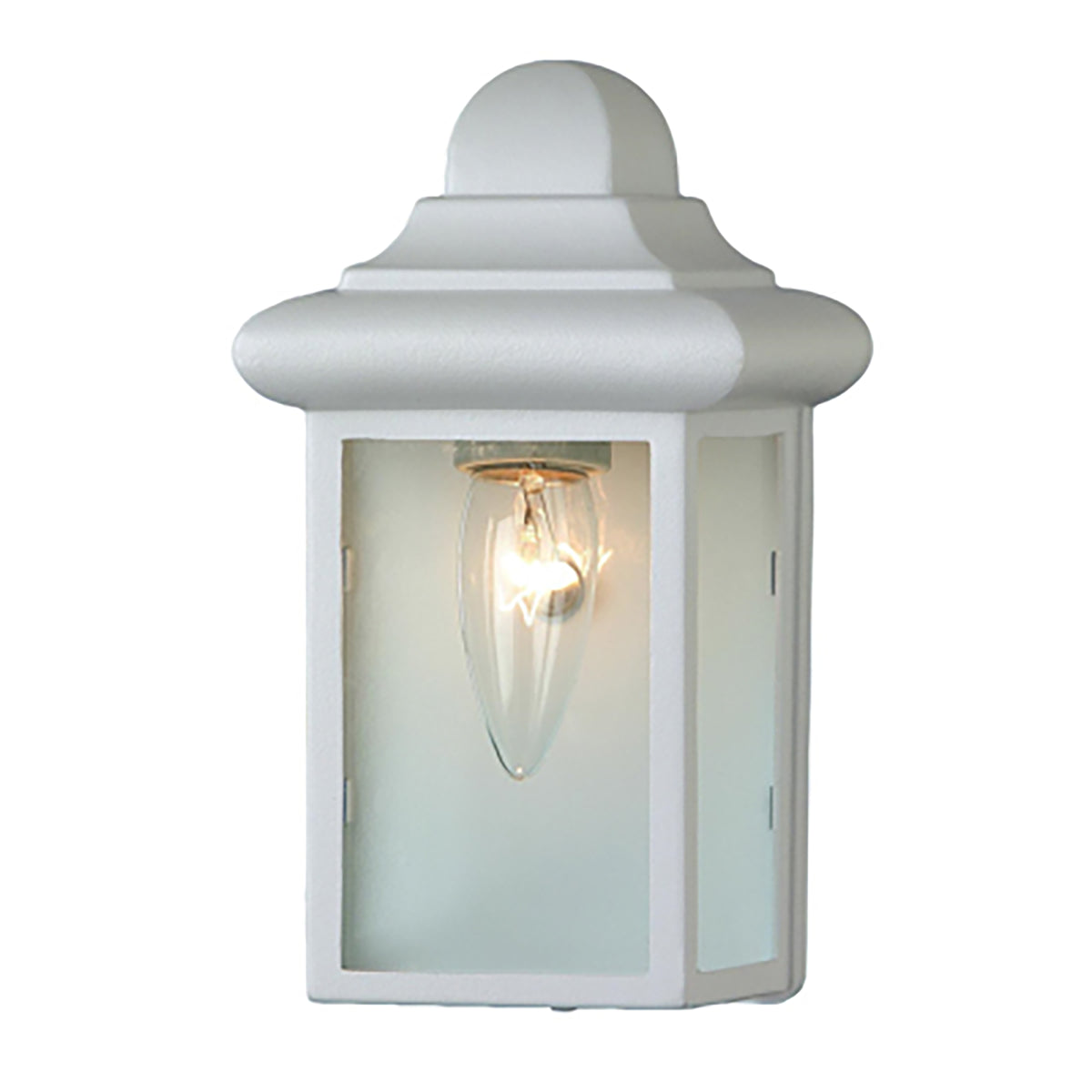 Trans Globe Lighting 44835 WH Vista white outdoor wall lantern