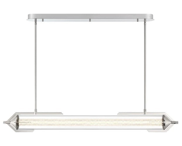 Eurofase Lighting 45715-013 Espada LED 1 Light 6 inch Chandelier Ceiling Light Polished Nickel Finish