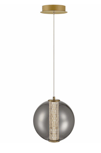 Eurofase Lighting 45735-023 Atomo 8.75 inch Modern Mini LED Pendant Ceiling Light, Gold Finish