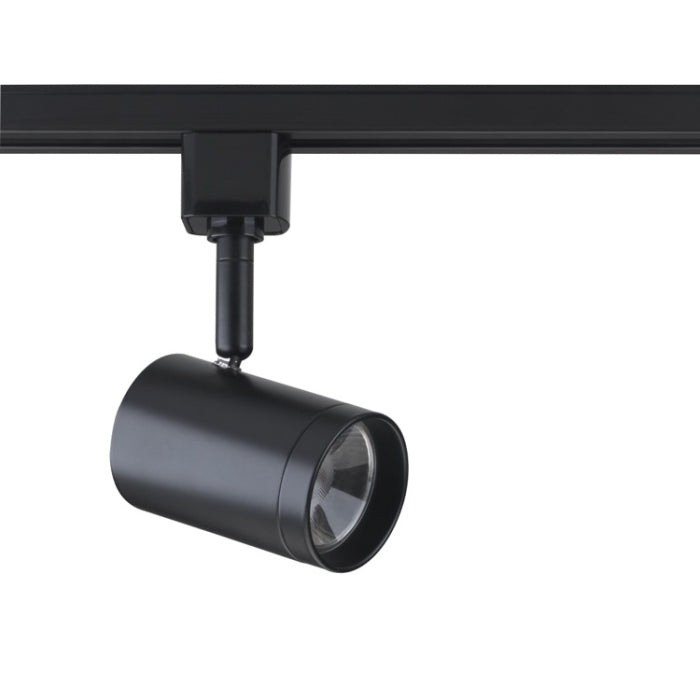 Nuvo TH472 1 Light LED Track Head, Wattage 12W, Small Cylinder, Matte Black, 24° Beam