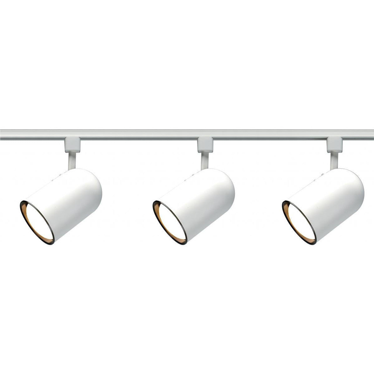 Nuvo TK322 4 Foot 3-Light Track Light Kit, R30, Bullet Cylinder, White