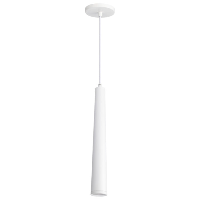 Nuvo 62-827 Melrose LED Pendant, Wattage 12W, Color Temperature 3000K, Matte White, Voltage 120V