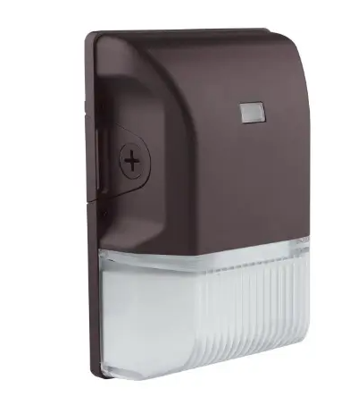 Nuvo 65-748 LED Wall Pack w/ PC, Small, Wattage 20W, Voltage 120V-277V, Multi-Color Temperature, Bronze