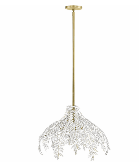 Eurofase Lighting 46434-029 Jalore 22 inch Multi LED Mini Chandelier Pendant Ceiling Light, Distressed White Finish