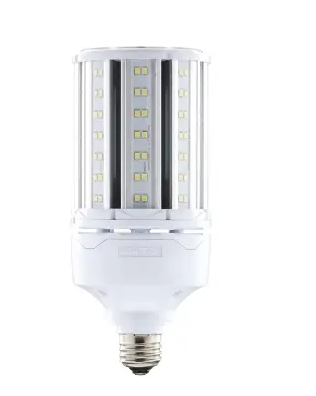 Satco S49738 LED Corncob Bulb, Non-Dimmable, E26, Wattage 45W, Lumens 6165 lm, Voltage 100-277V, Color Temperature 4000K