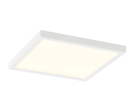 Eurofase Lighting 47524-019 Troy - 9'' Square LED Flush Mount - 120V - 18W - 5CCT Color Selectable - 1211 Lumens - Dimmable - White