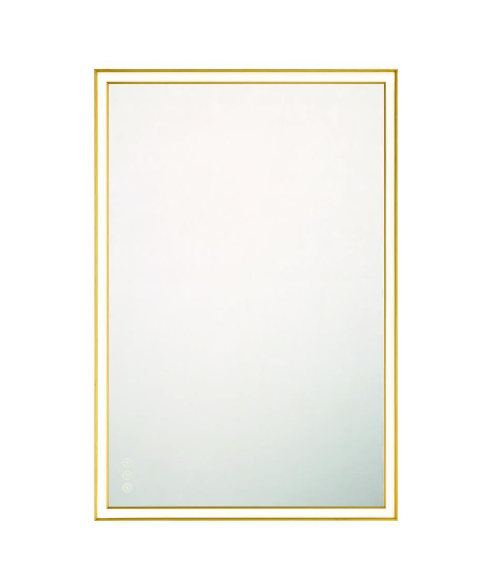 Eurofase Lighting 47564-015 Nixon 36 X 24 inch Gold Wall Mirror