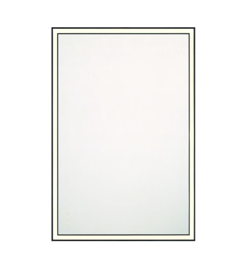 Eurofase Lighting 47564-039 Nixon 36 X 24 inch Black Wall Mirror