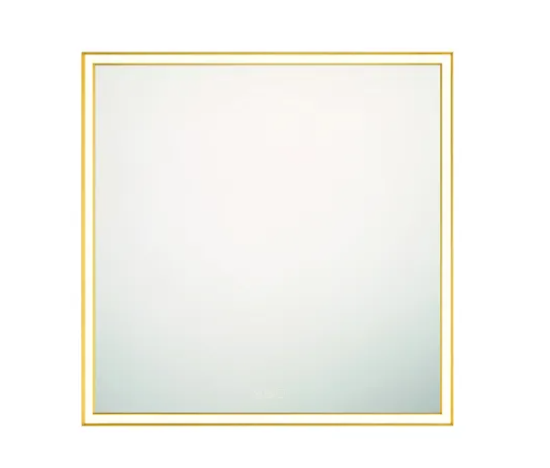 Eurofase Lighting 47566-019 Nixon 32 X 32 inch Gold Wall Mirror