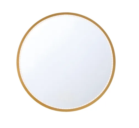 Eurofase Lighting 48094-023 Cerissa 30 X 30 inch Gold Wall Mirror
