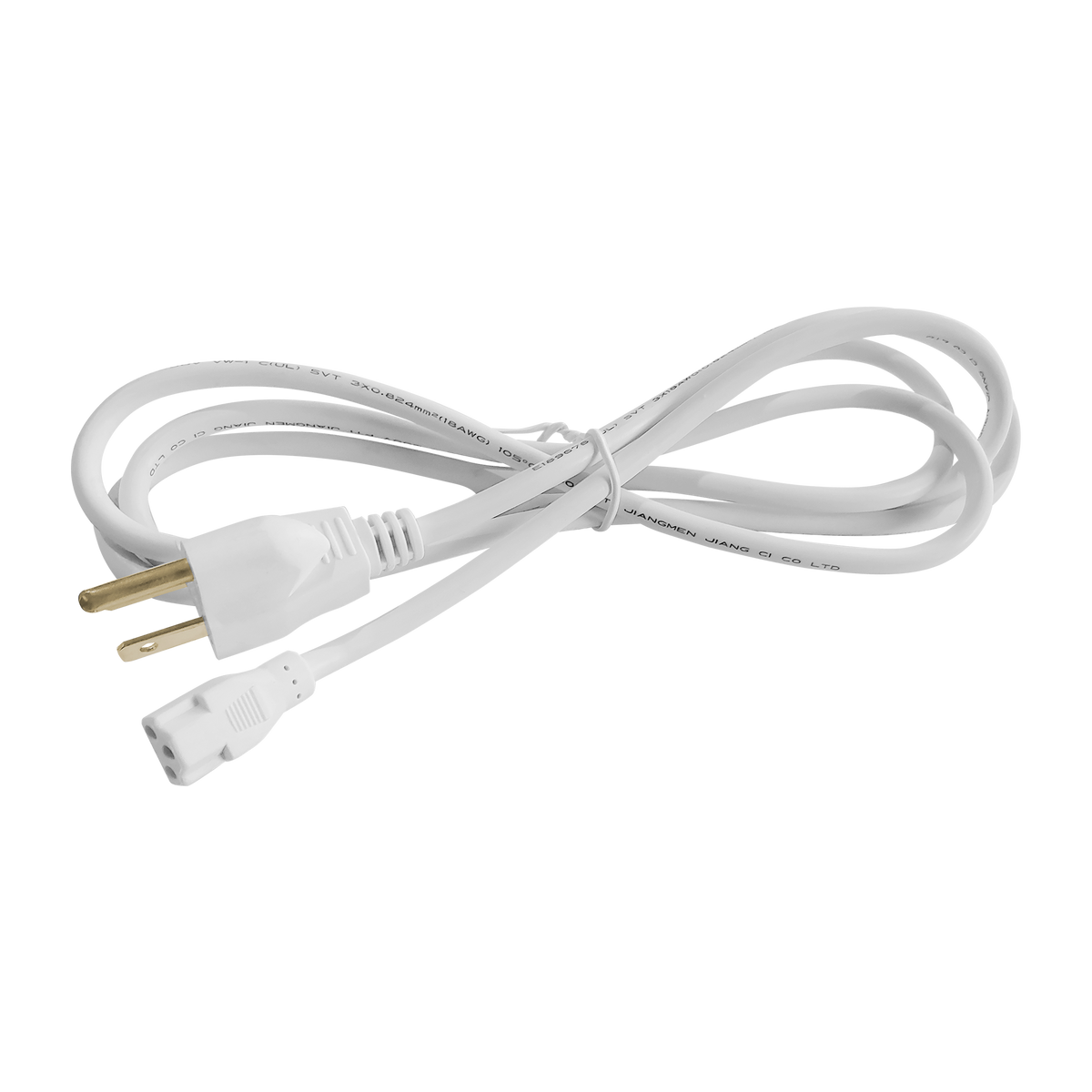 Generation Lighting Vivid II 72 inch white power cord