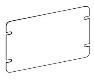 ORBIT 4M3-B 3G Flat Blank Switch Box Cover
