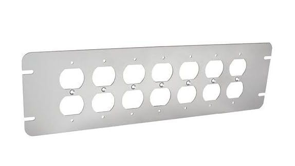 Orbit 4M7-DR 7G FLAT DUPLEX RECEPTACLE COVER