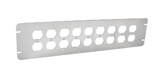 Orbit 4M9-DR 9G FLAT DUPLEX RECEPTACLE COVER