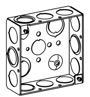 Orbit 4SB-MKO 4" SQUARE BOX 1-1/2" DEEP