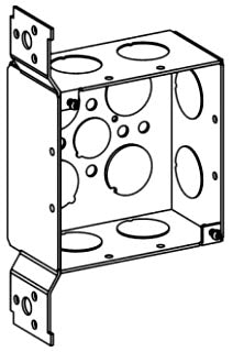 Orbit 4SDB-75-FB 4" Electrical Square Box 2-1/8" Deep