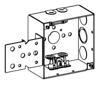 Orbit 4SDB-MC-B 4" SQUARE BOX 2-1/8" DEEP