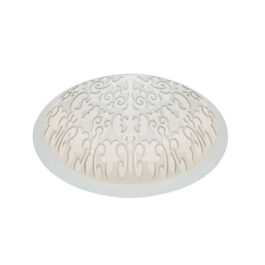 Visual Comfort Architectural EDIM8RRL9274IW Reflections 8" Remodel Indirect Flangeless Downlight White Trim - CCT 2700K - Dome Pattern: Fleur