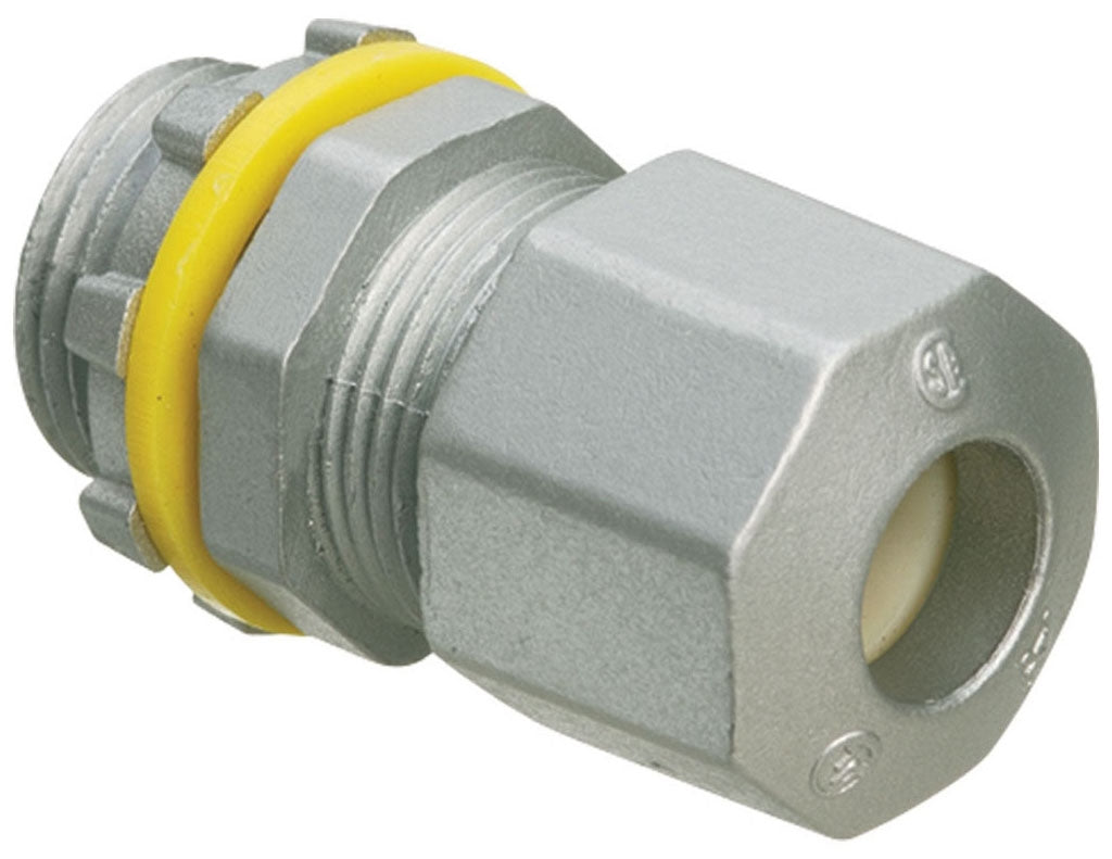 Arlington LPCG50Z 1/2" Zinc Cord Connector .200/.485 Range