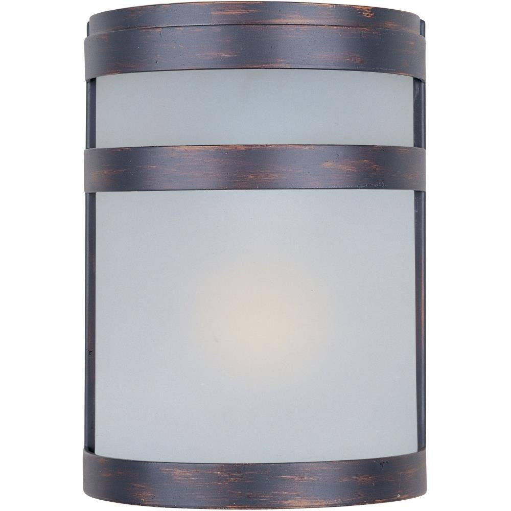 Maxim Lighting 5000FTOI Arc 1 Light 9 inch Oil Rubbed Bronze Outdoor Wall Light
