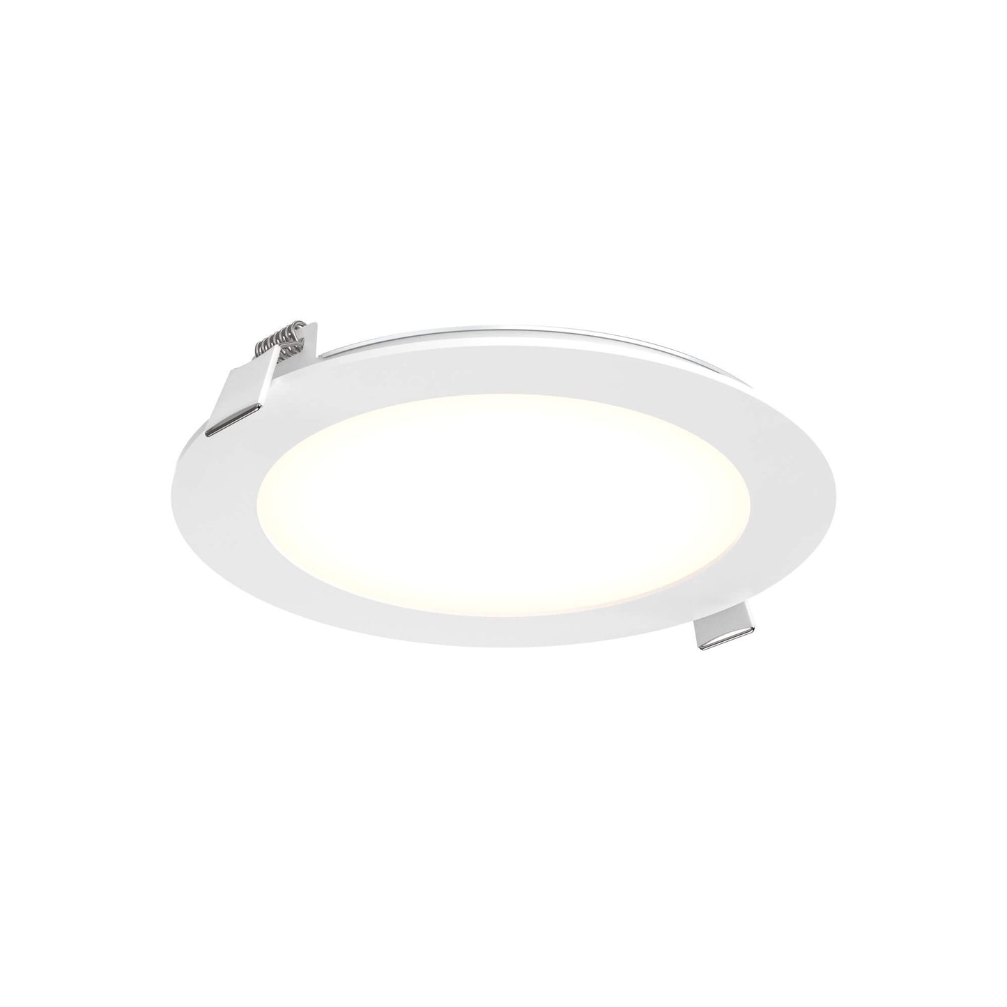 Dals Lighting 5006-CDW-WH 6" Round Slim Panel Led Recessed Light With 5CCT Selectable - Finish: White