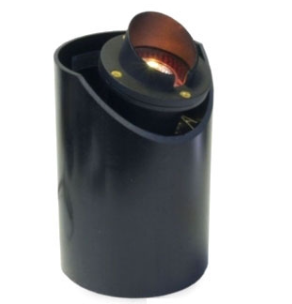 Orbit 5011AP-BK MR16 SPOT/WELL HOODED FIXTURE Black Finish