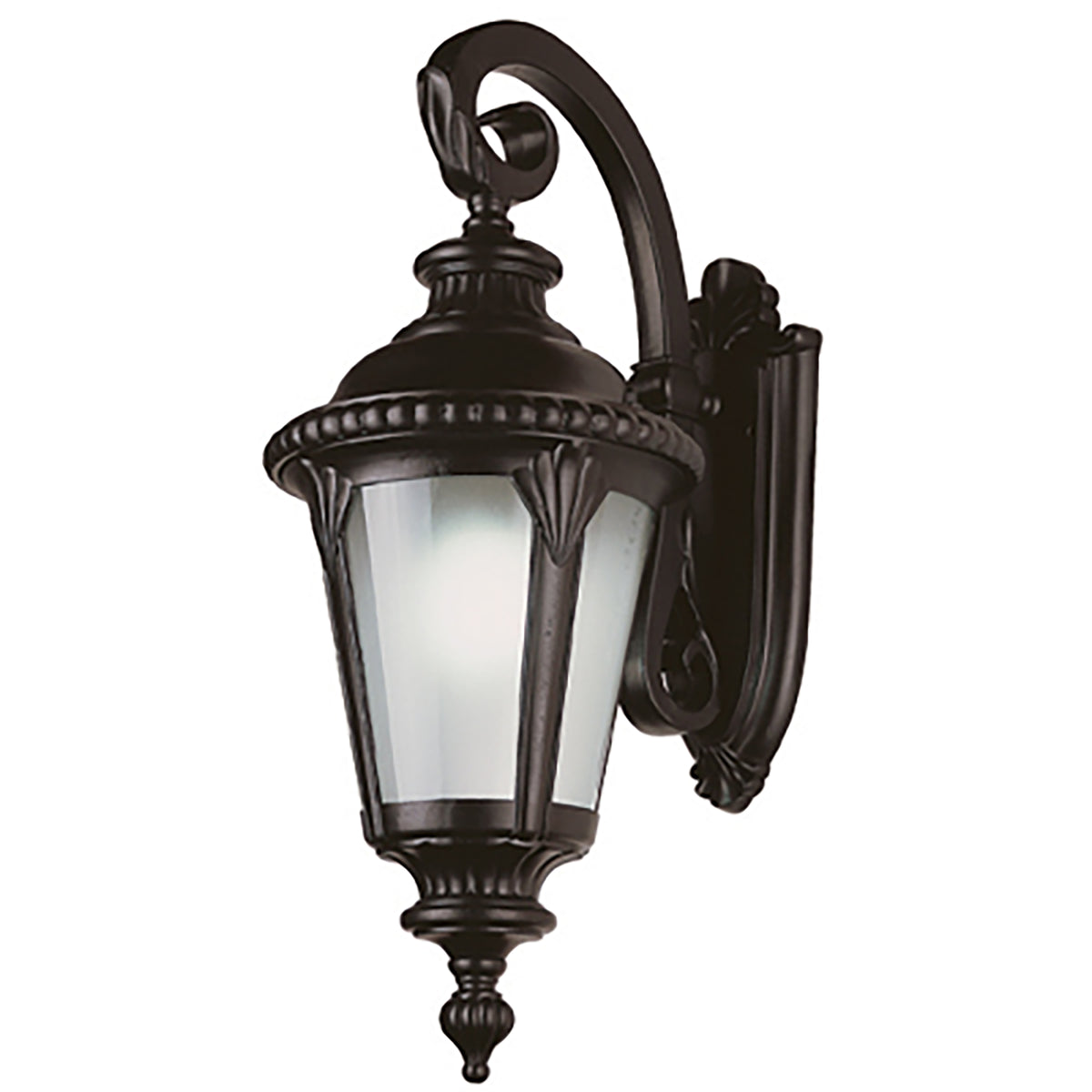 Trans Globe Lighting 5044 BK Commons black outdoor wall lantern