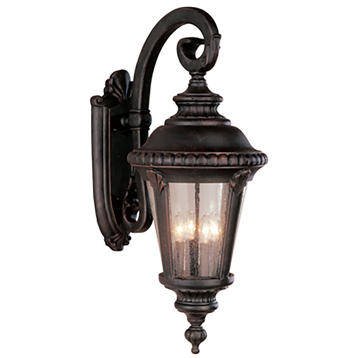 Trans Globe Lighting 5045 RT Commons Rust Outdoor Wall Lantern