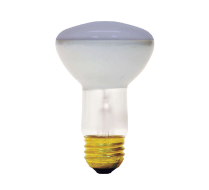 Feit Electric 50R20/PL Soft White Frost R20 Dimmable Incandescent Plant Reflector Flood Light Bulb, Wattage 50W, Color Temperature 2750K, Voltage 120V