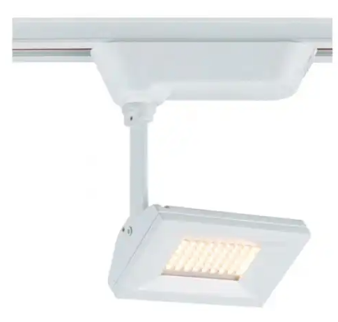Eurofase Lighting 29670-017 Modular LED Track Head, Wattage 10W, Voltage 120V. Lumens 800 lm, Color Temperature 3000K, White Finish