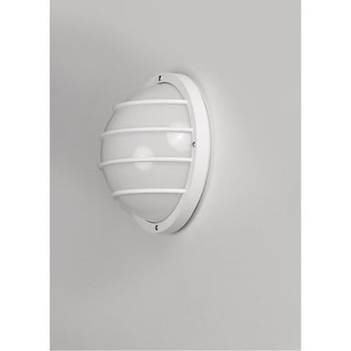 Maxim Lighting 51112FTWT Bulwark LED Outdoor Wall Sconce - White Finish Side View