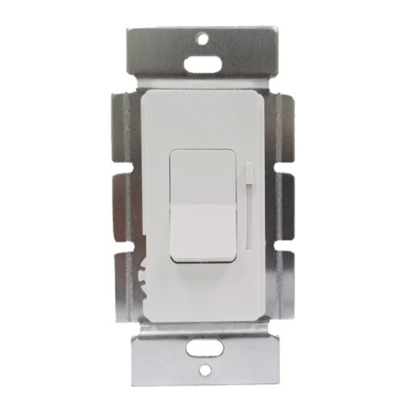 Enerlites 51300L-LA Single Pole 3-way LED 0-10V Dimmer Switch, Light Almond