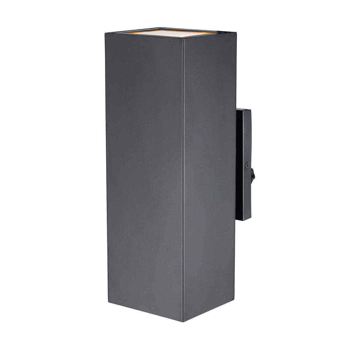 Trans Globe Lighting 51352 MB Candia matte black outdoor wall light angled view