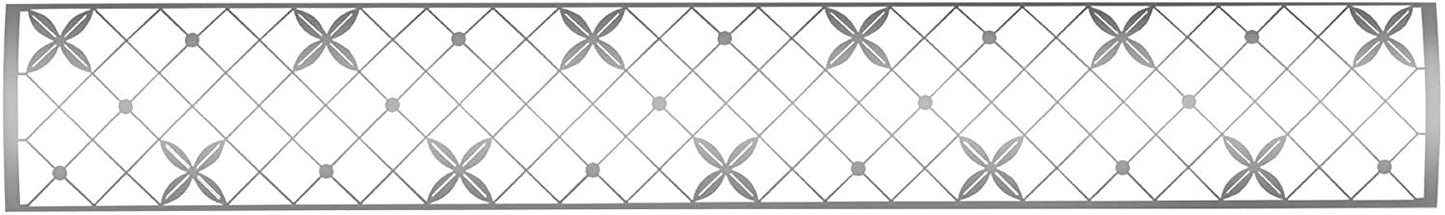 Infratech SS4S61 Single Element Traditional Motif Upgrade Kit For 61 Inches Heaters - Stainless Steel Color