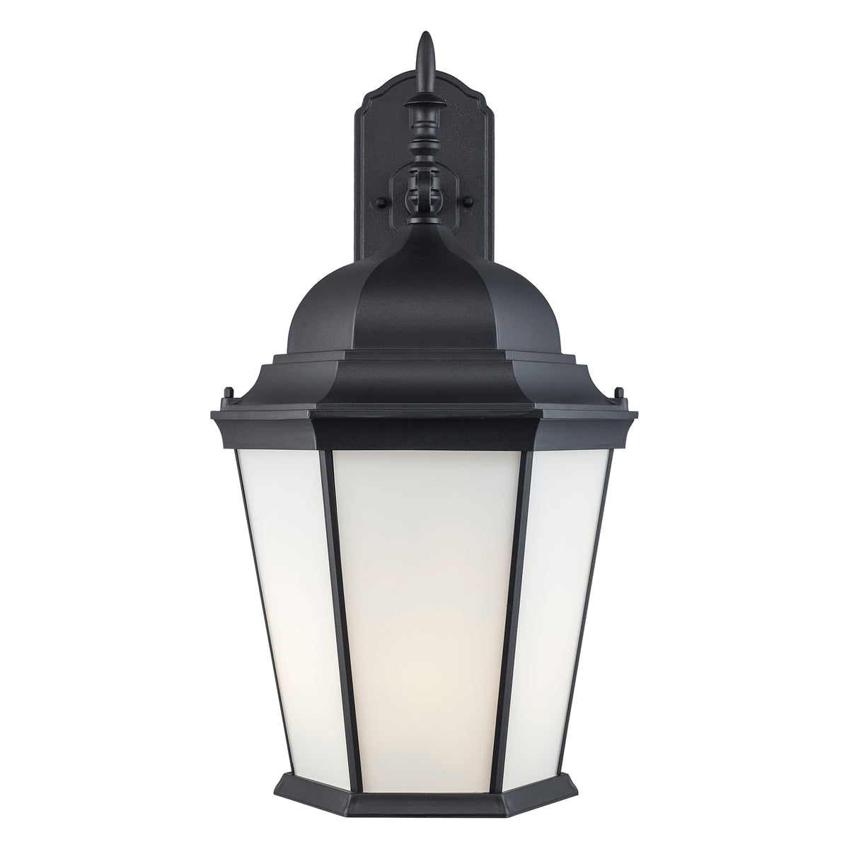 Trans Globe Lighting 51620 BK Eldlight black outdoor wall lantern front view