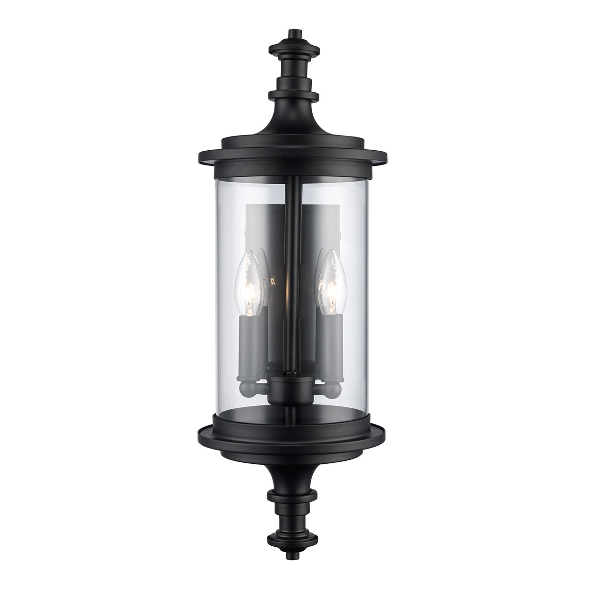 Trans Globe Lighting 51701 BK PathLume black outdoor wall lantern