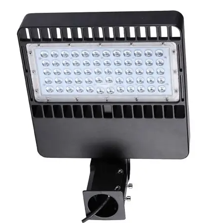 Dabmar Lighting DF-LED7761D-T5-40K-B LED Post Top Fixture, T5, Wattage 150W, Lumens 13200 lm, Voltage 120V-277V, Color Temperature 4000K, Black Finish