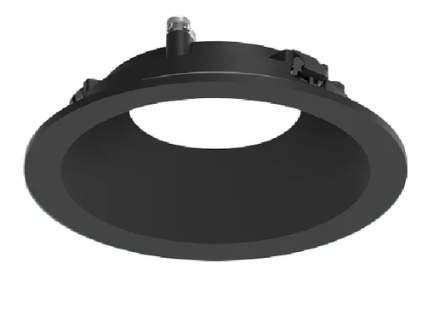 NORA Lighting NAPF-3RDNB 3" Apollo Round Flanged Downlight Trim, Black