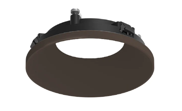 NORA Lighting NAPT-3RDNBZ 3" Apollo Round Trimless Downlight Trim, Flangeless, Bronze Finish
