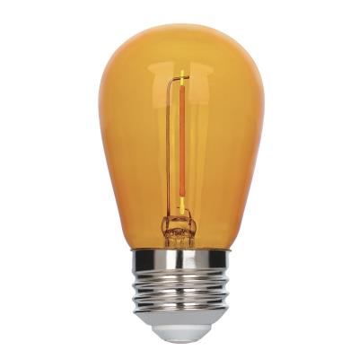 Westinghouse Lighting 5369000 S14 yellow filament LED light bulb