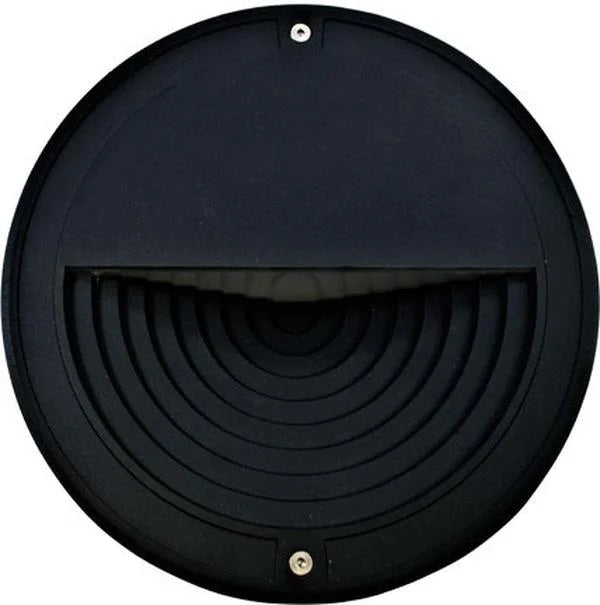 Dabmar Lighting DSL1120-L12-40K-B G24 LED Cast Aluminium Recessed Step Light, Wattage 12W, Color Temperature 40K, Voltage 120V-277V, Black