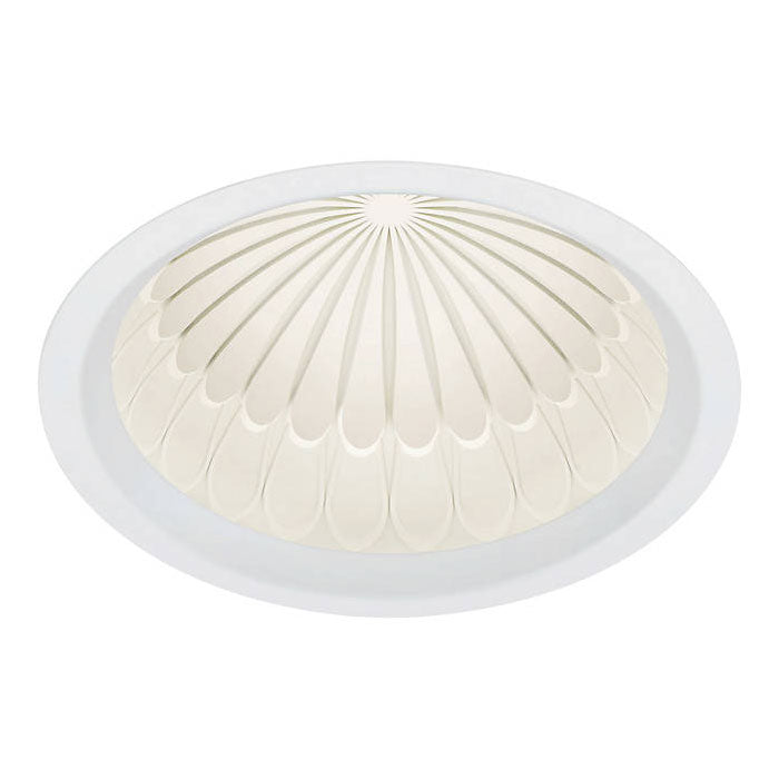 Visual Comfort Architectural EDIT12RF9273W Reflections 12" Indirect Downlight Flanged Trim - 2700K, 90 CRI, White - Bloom Dome