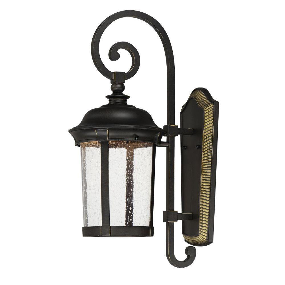Maxim Lighting 55024CDBZ Dover 1 Light 25.5 inch Claret Dover Bronze Outdoor Wall Lantern