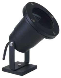 Orbit 5510-BK Adjustable Angle MR16 Spot/ Well Light Fixture, Black Finish