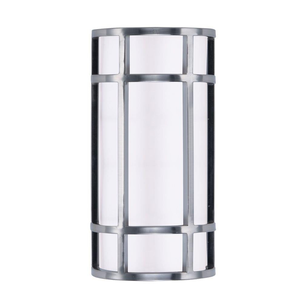 Maxim Lighting 55571WTSN Moon Ray 1 Light 6 inch Satin Nickel Outdoor LED Wall Sconce