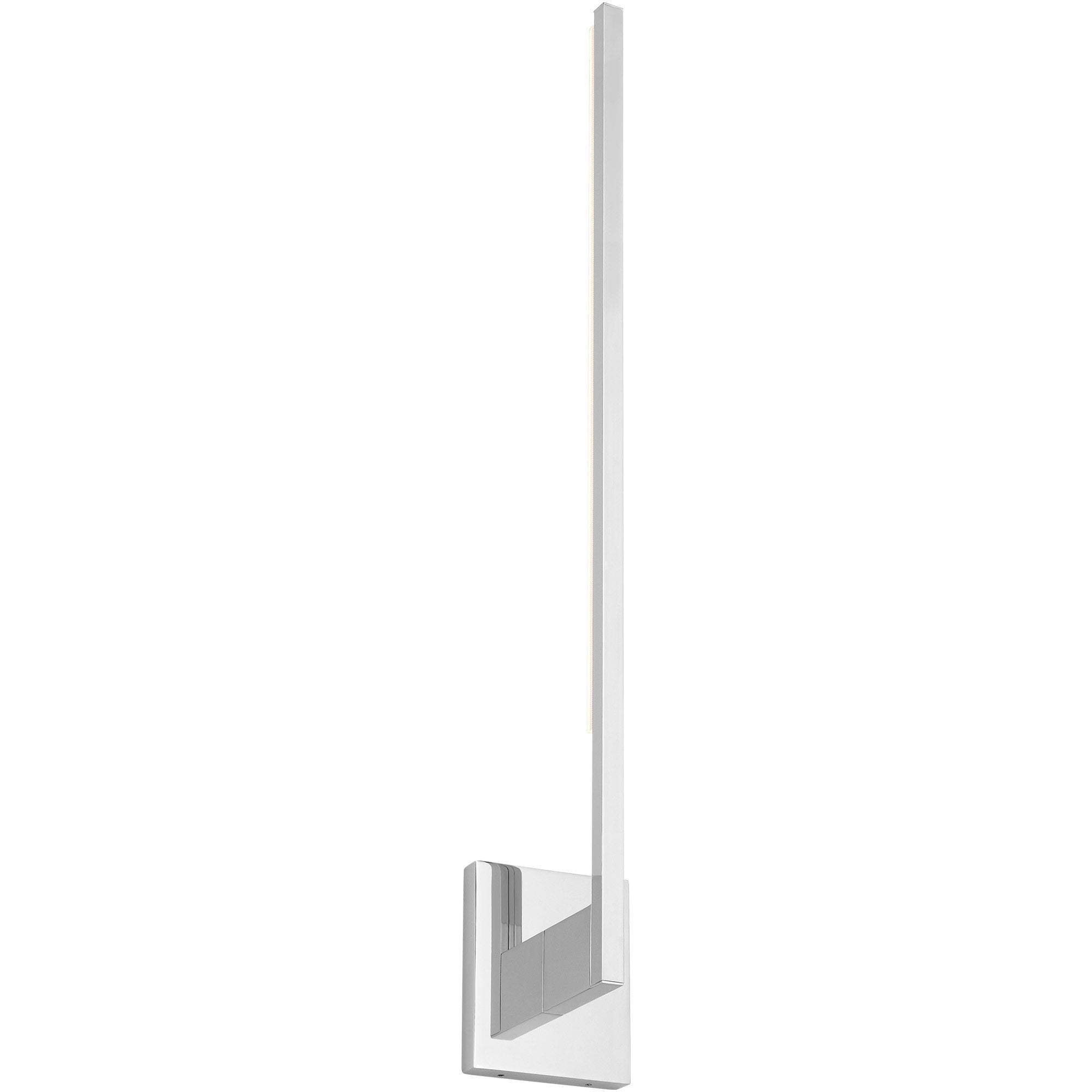 Visual Comfort Architectural 700WSKLE30NN-LED930-277 26.5” Klee LED Wall Sconce, Voltage 277V, Lumens: 1410lm, Color Temperature 3000K, Polished Nickel Finish