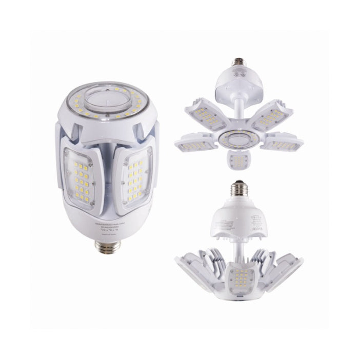 Satco S39768 LED HID Replacement, Wattage 30W, Color Temperature 2700K, E26, Adjustable Beam Angle, Voltage 100-277V
